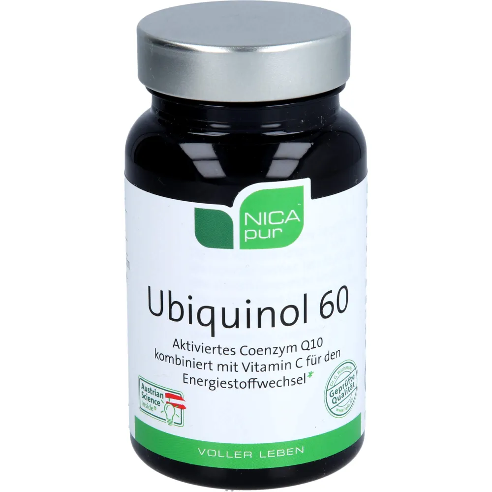 Nicapur Ubiquinol 60 Kapseln 60 St