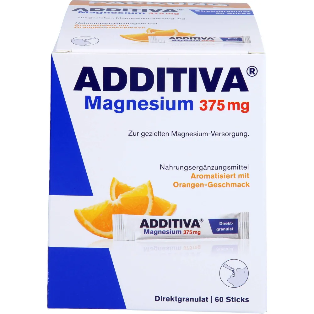 Additiva Magnesium 375 mg Sticks 60 St