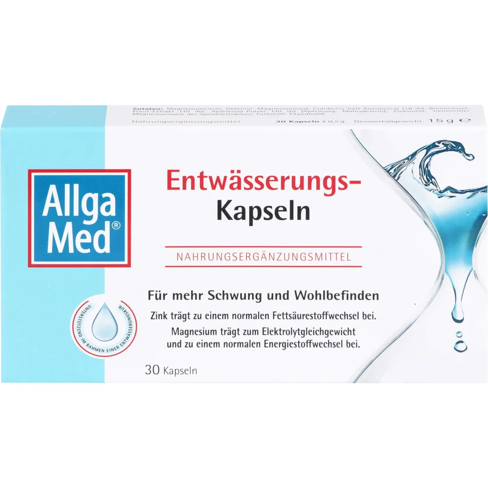 Allga Med Entwässerungs-Kapseln 30 St