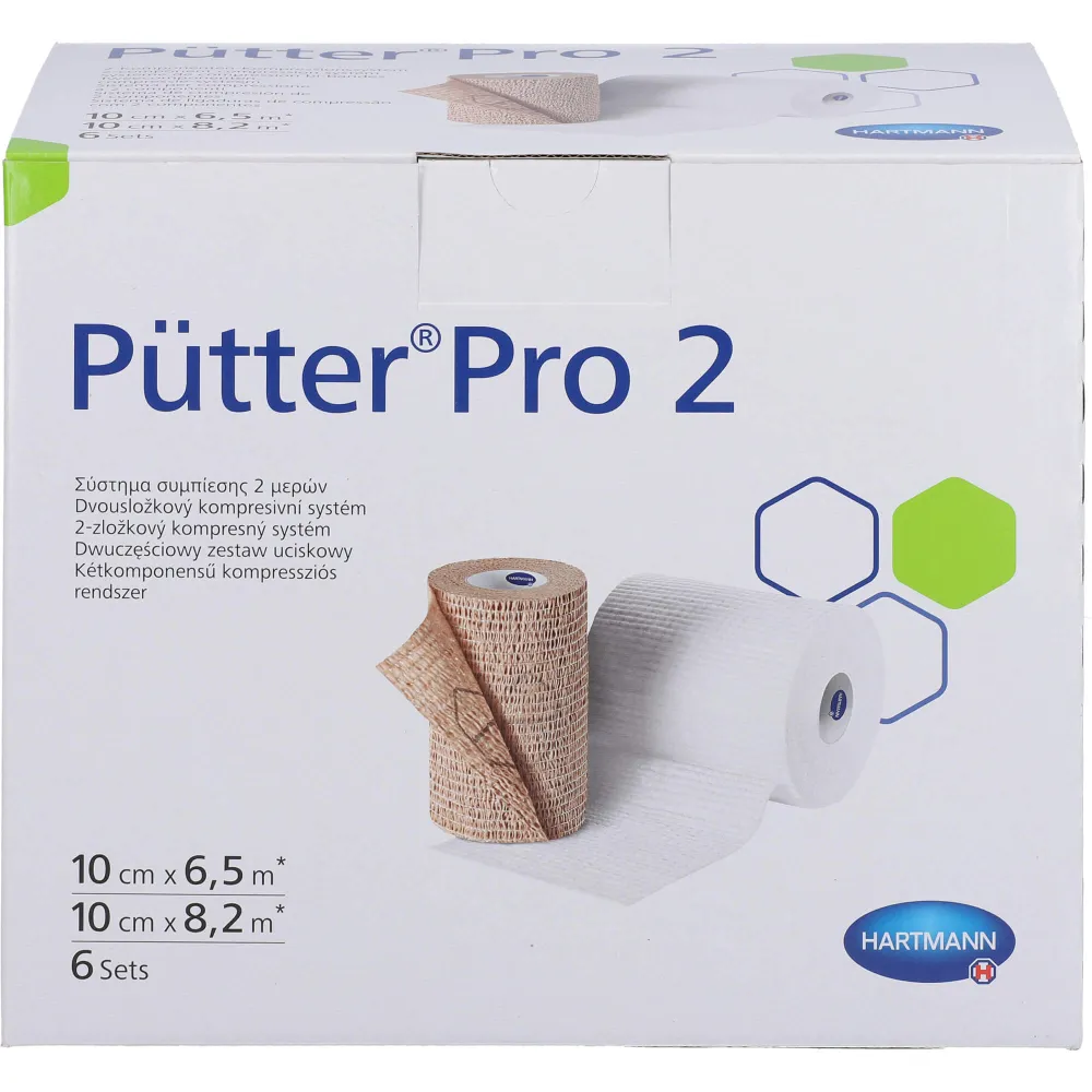 Pütterpro 2 2-Komponenten-Kompressionssystem 10 cm 12 St