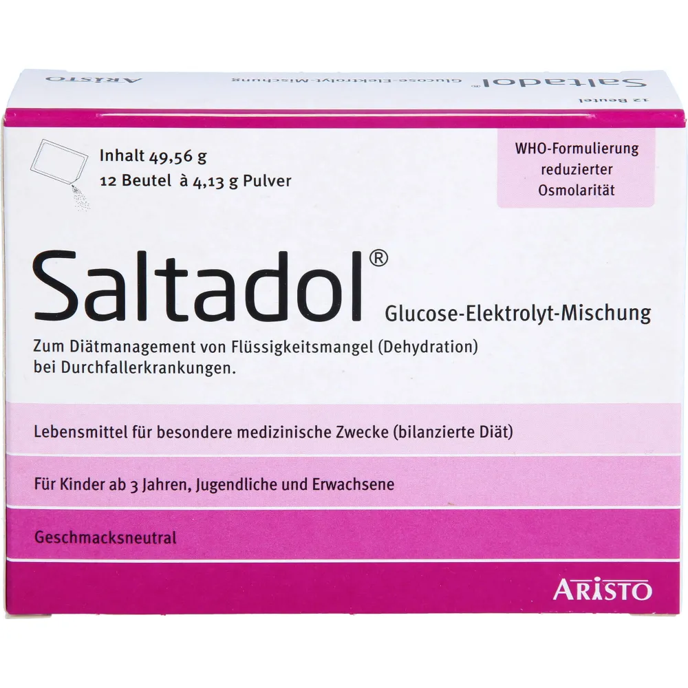 Saltadol Elektrolyt Plv.z.Her.e.Lsg.z.Einnehmen 12 St