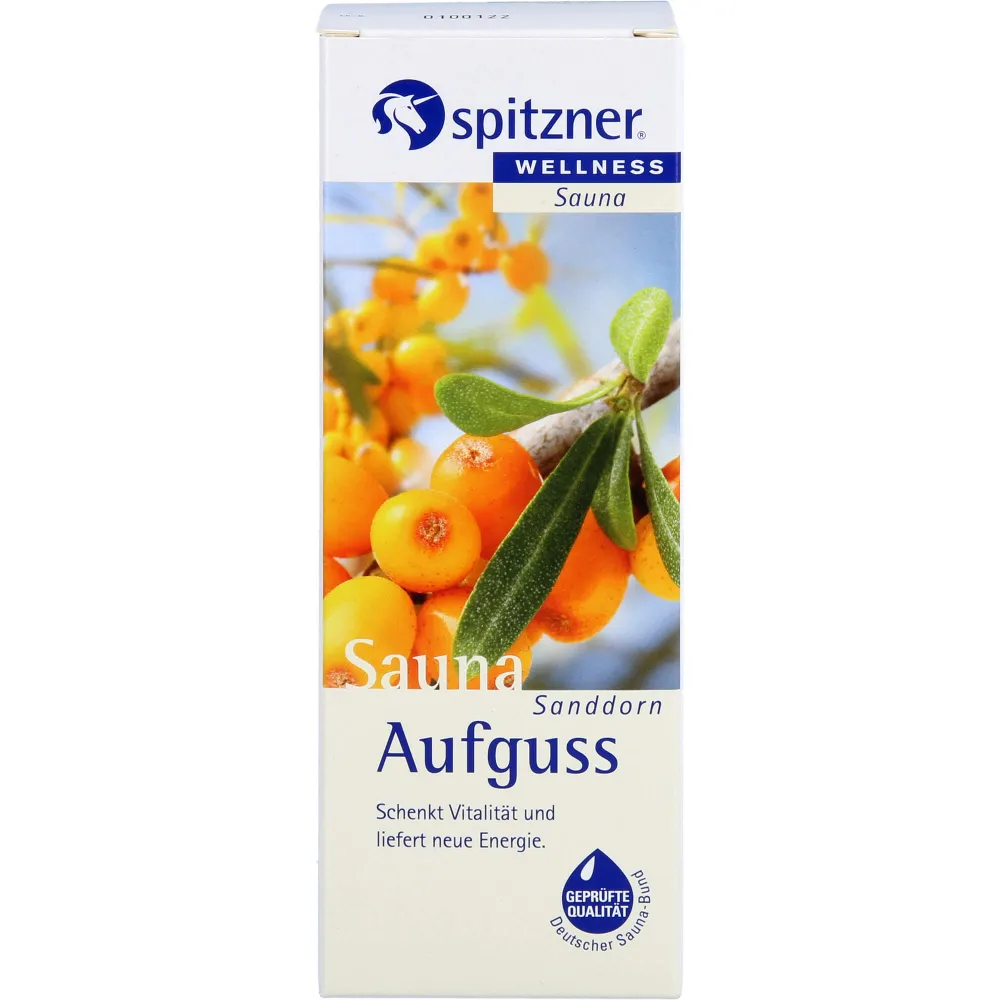 Spitzner Saunaaufguss Sanddorn Wellness 190 ml