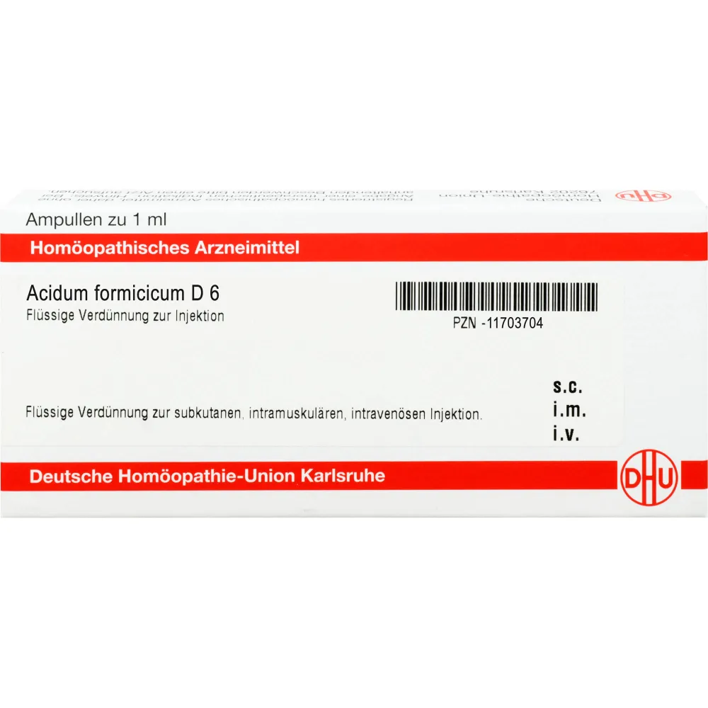 Acidum Formicicum D 6 Ampullen 8 ml