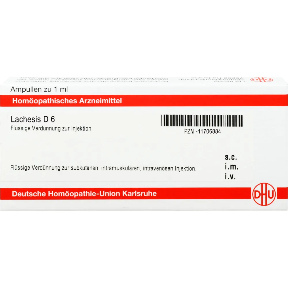 Lachesis D 6 Ampullen 8 ml