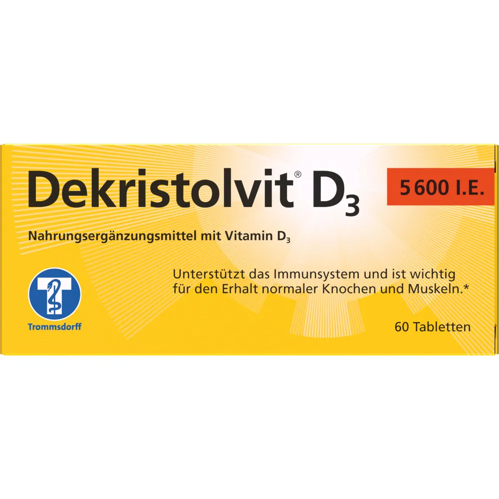 Dekristolvit D3 5600 I.E. Tabletten 60 St