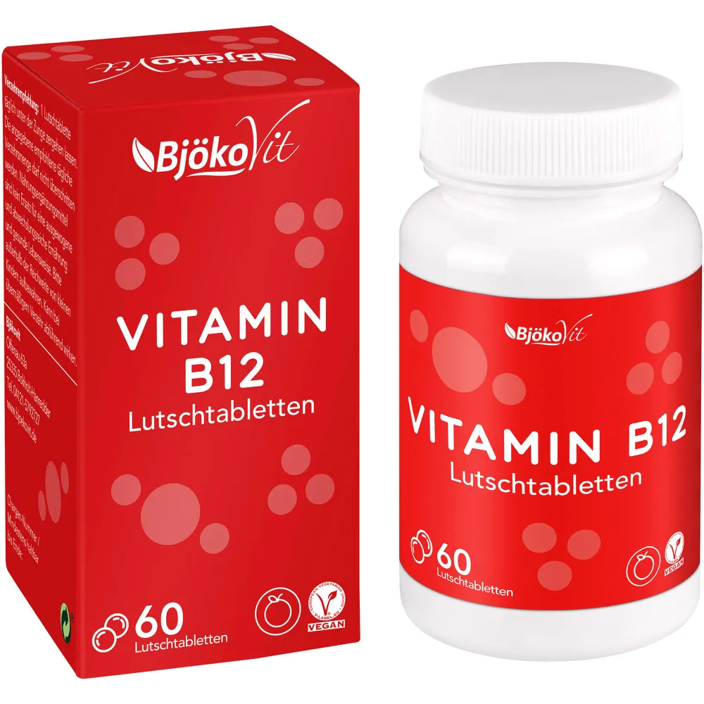 Vitamin B12 Vegan Lutschtabletten 60 St