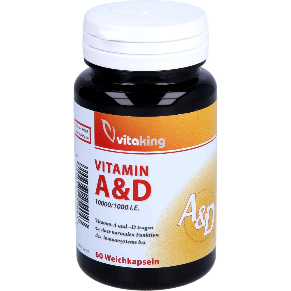 Vitamin A & D 10.000/1.000 I.E. Kapseln 60 St