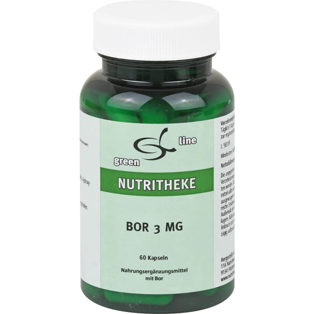 Bor 3 mg Kapseln 60 St