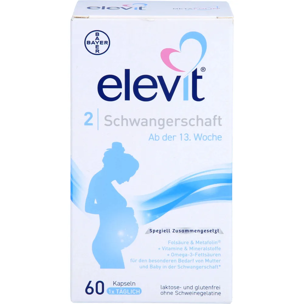 Elevit 2 Schwangerschaft Weichkapseln 60 St