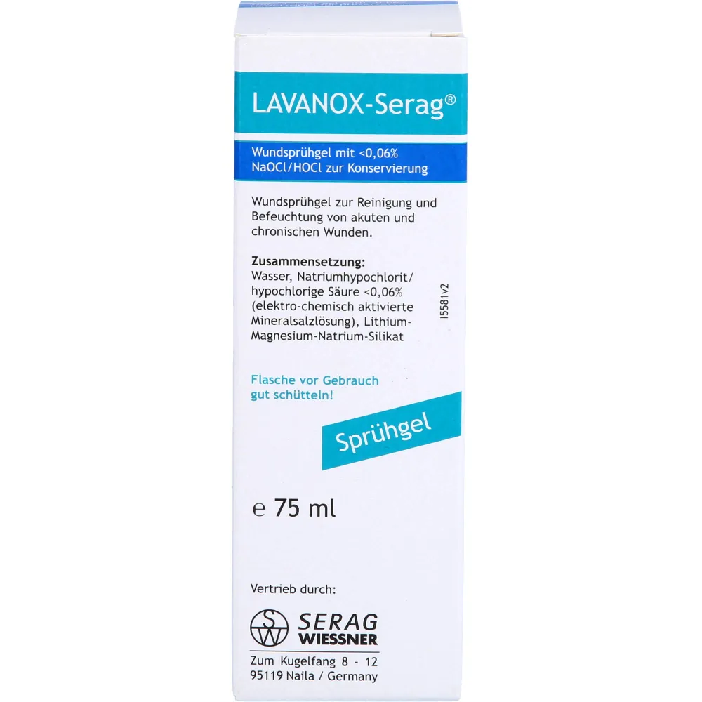 Lavanox Wundsprühgel Hydrogel 75 ml