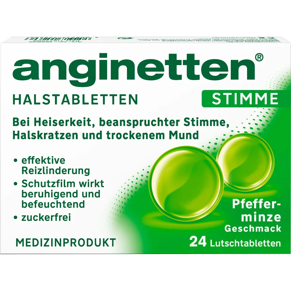 Anginetten Stimme Lutschtabletten 24 St