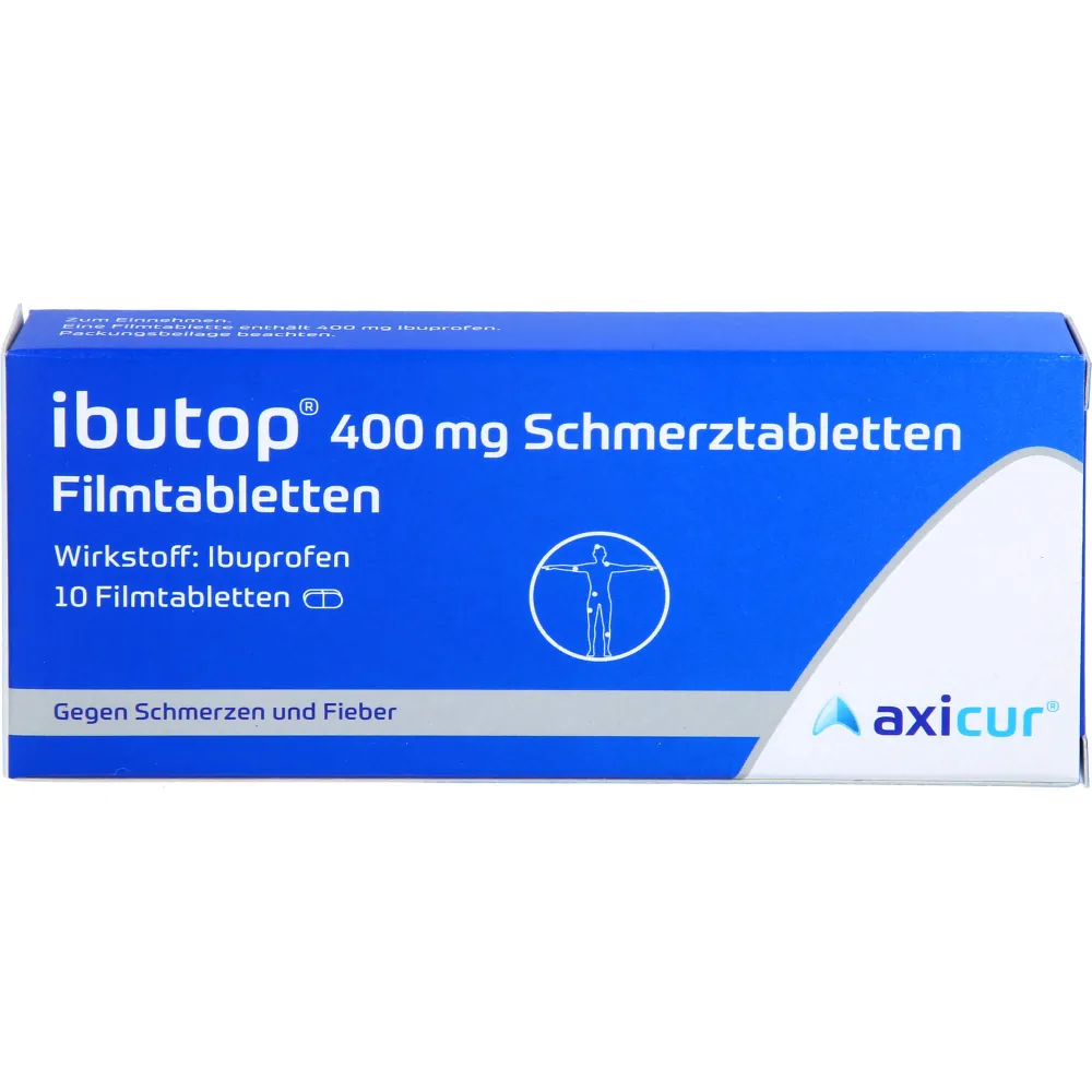 Ibutop 400 mg Schmerztabletten Filmtabletten 10 St