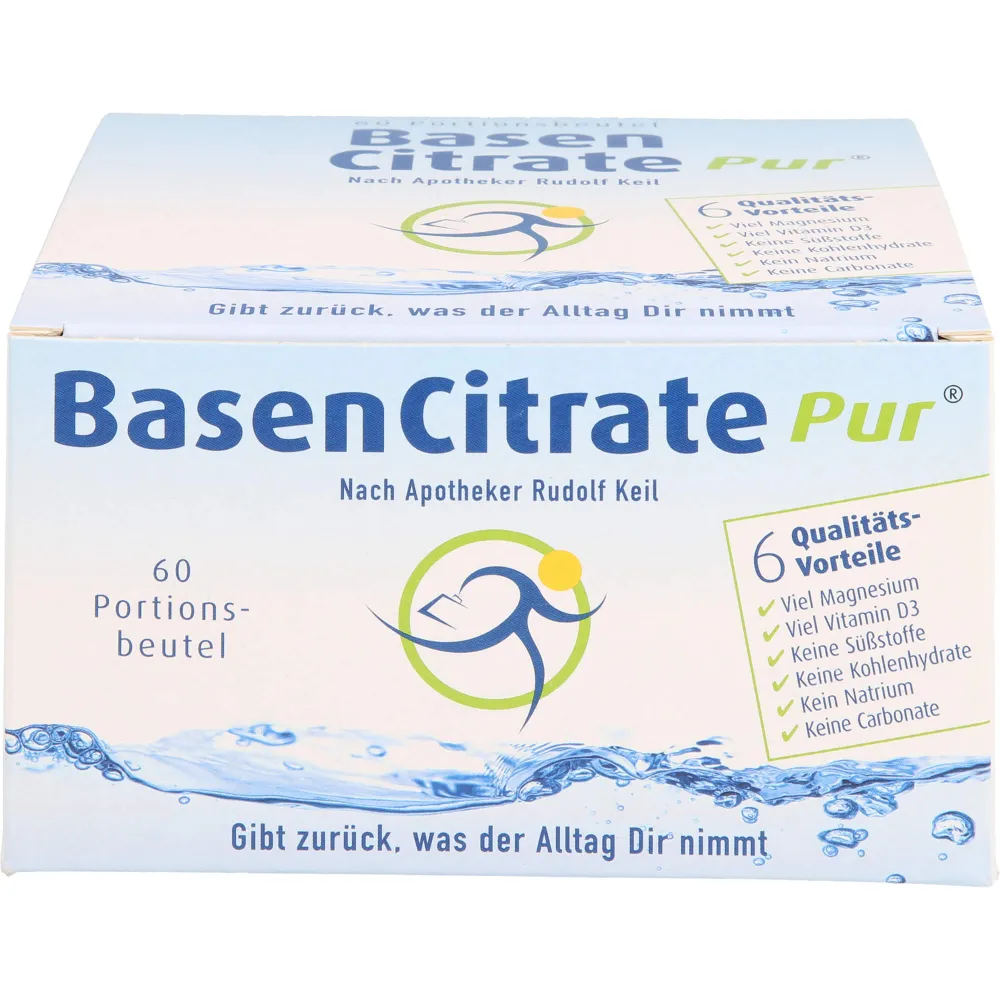 Basen Citrate Pur n.Apotheker Rudolf Keil Pulver 246 g