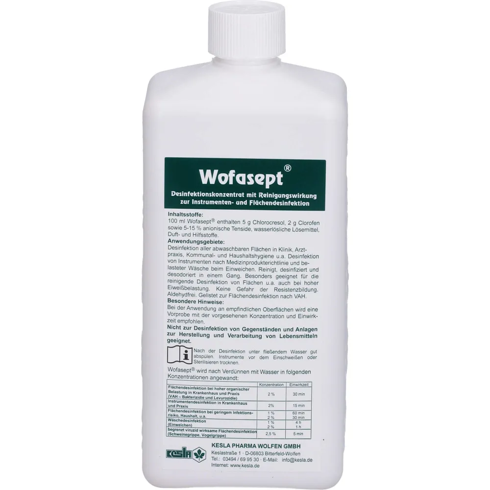 Wofasept Instrumenten- und Flächendesinfektion 1 l
