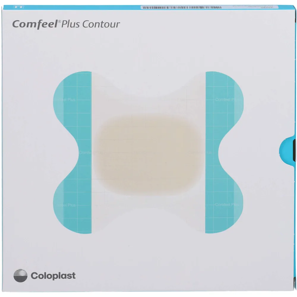 Comfeel Plus contourierter Hydrokolloidverb.6x8cm 5 St