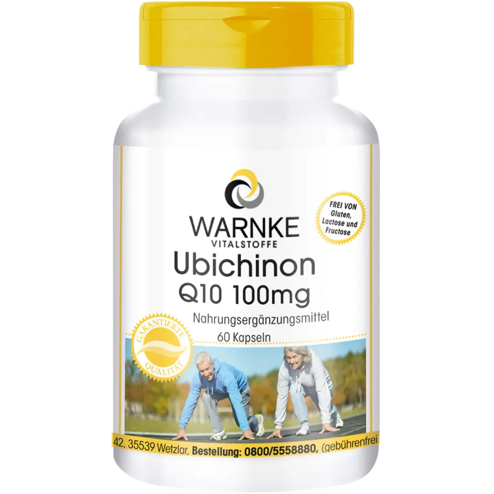 Ubichinon Q10 100 mg Kapseln 60 St
