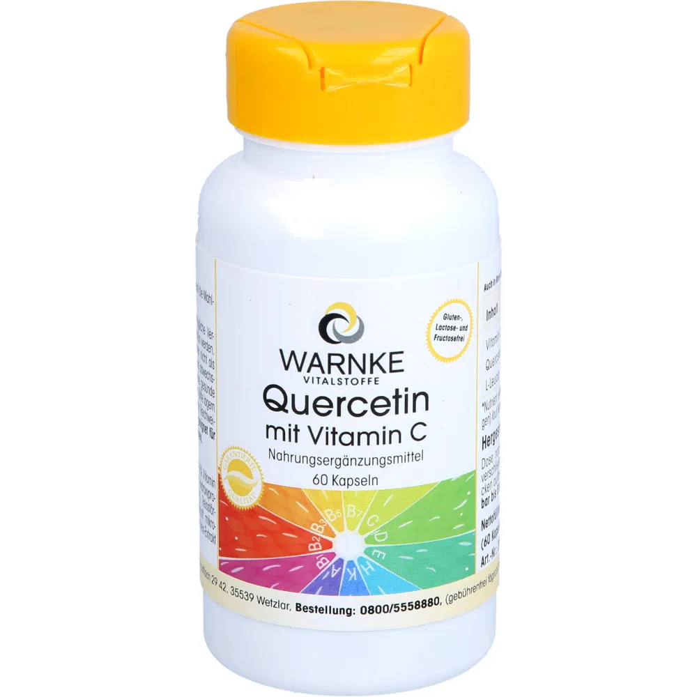 Quercetin Mit Vitamin C Kapseln 60 St