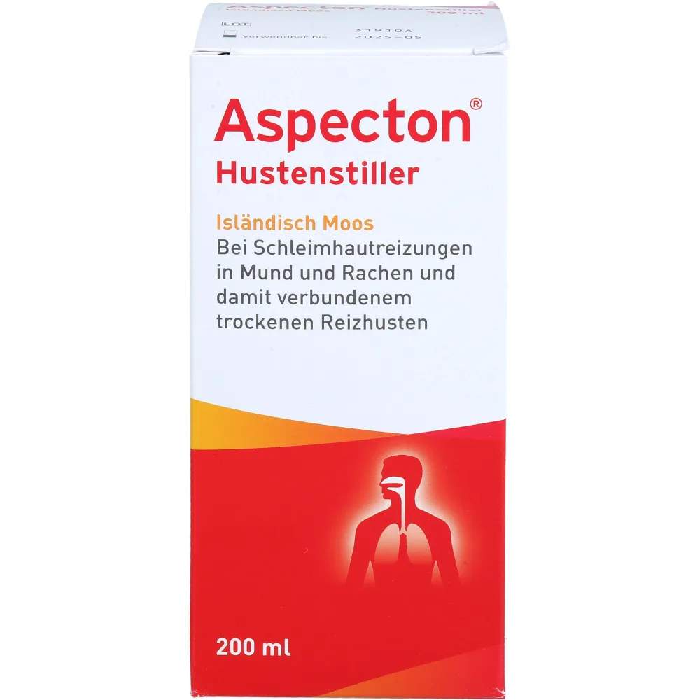Aspecton Hustenstiller Isländisch Moos Saft 200 ml