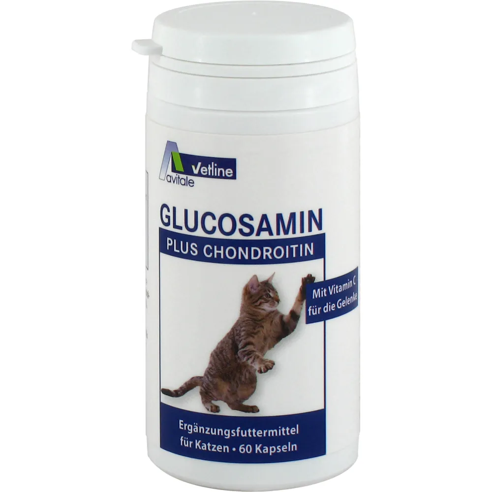 Glucosamin+Chondroitin Kapseln f.Katzen 60 St