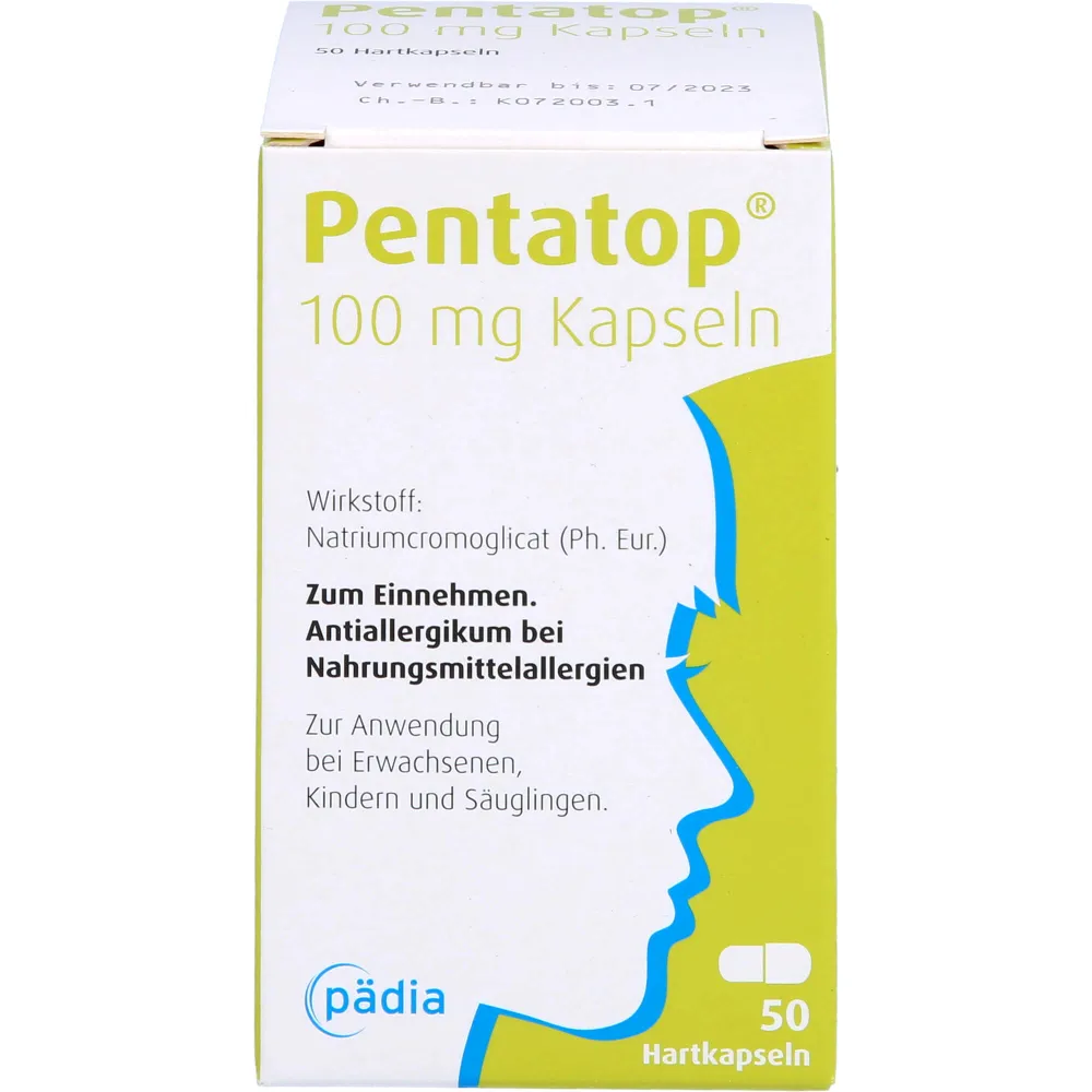Pentatop 100 mg Kapseln Hartkapseln 50 St