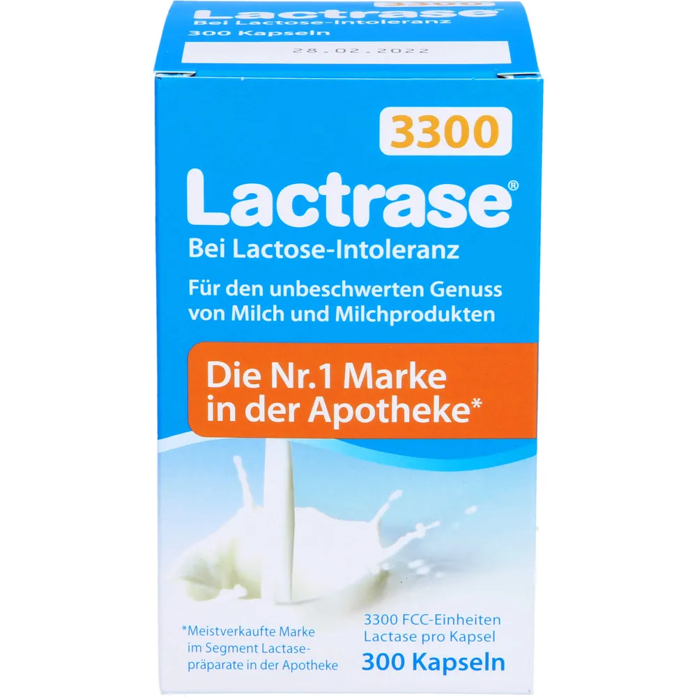 Lactrase 3.300 Fcc Kapseln 300 St
