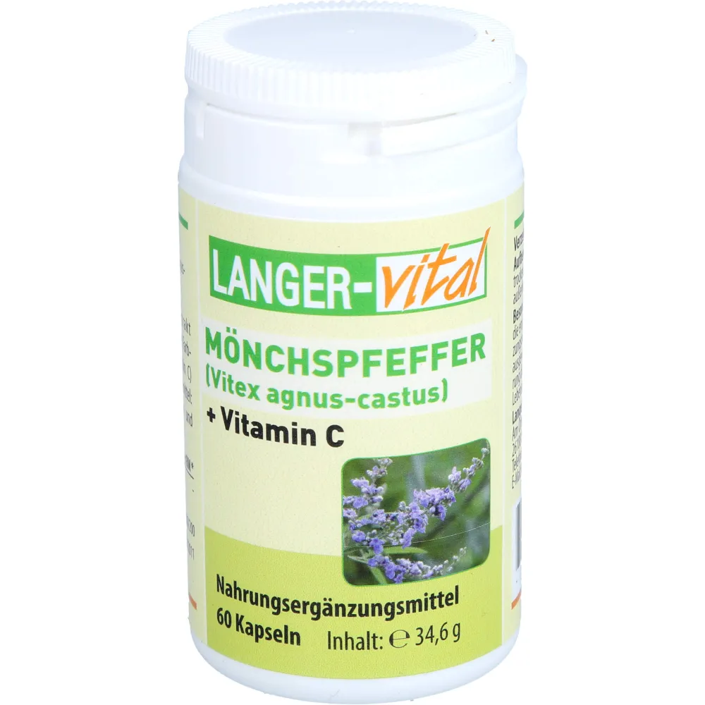 Mönchspfeffer 350 mg+Vitamin C Kapseln 60 St