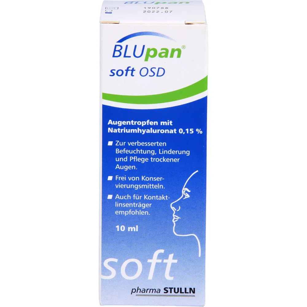 Blupan soft Osd Augentropfen 10 ml