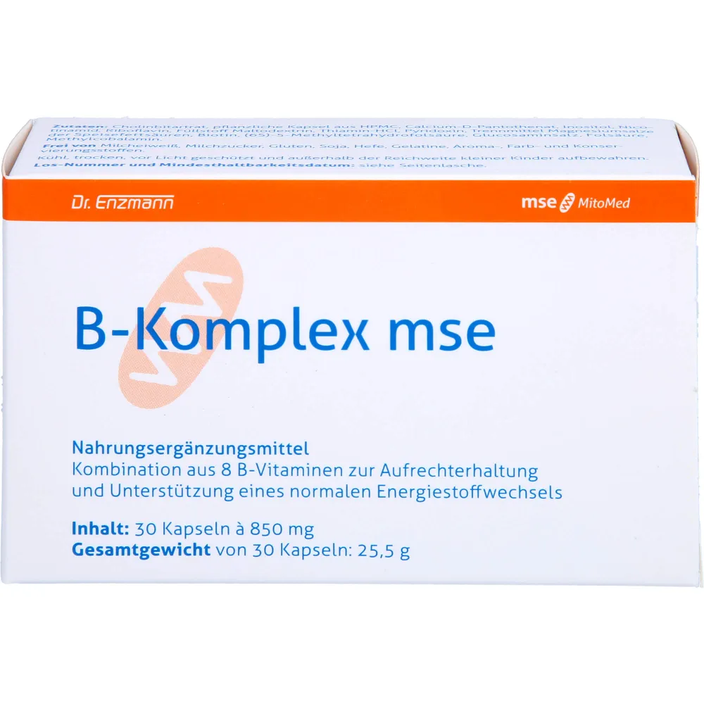 B-Komplex mse Kapseln 30 St