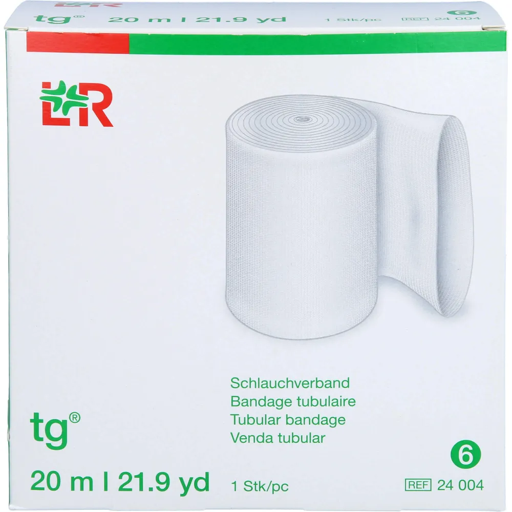 Tg Schlauchverband Gr.6 20 m weiß 1 St