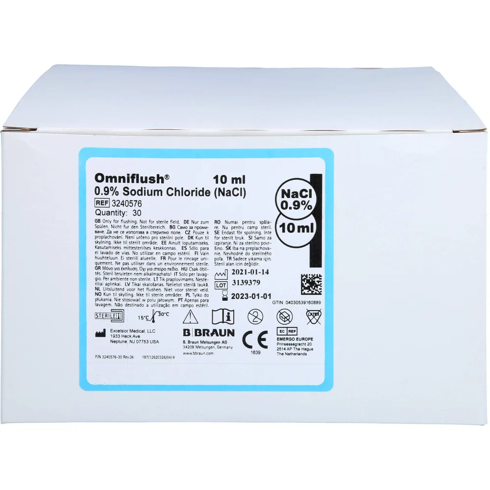Omniflush 10 ml in 10 ml Fertigspritzen 30 St