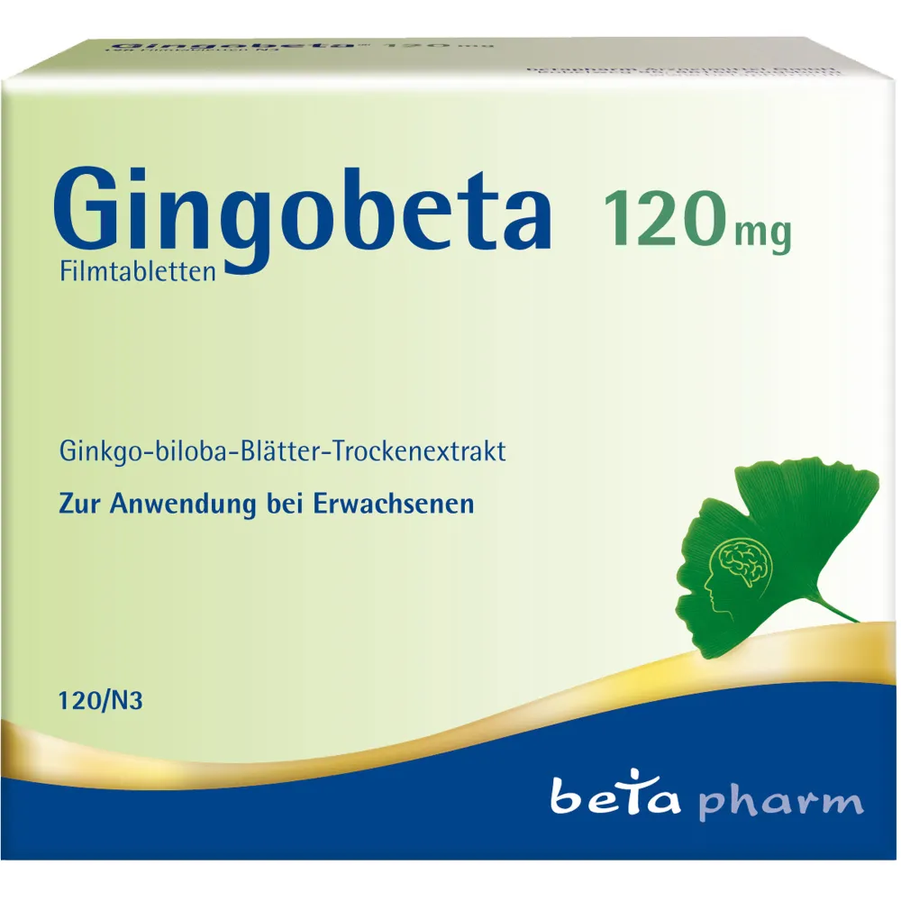Gingobeta 120 mg Filmtabletten 120 St