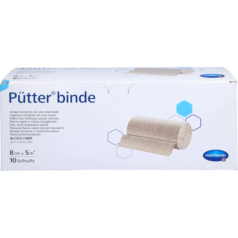 Pütter Binde 8 cmx5 m 10 St