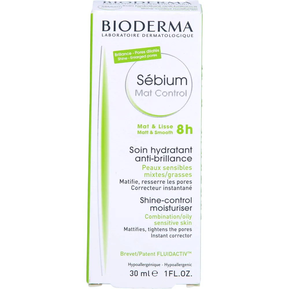 Bioderma Sebium Mat Control mattierend.Fluid 30 ml 1 St