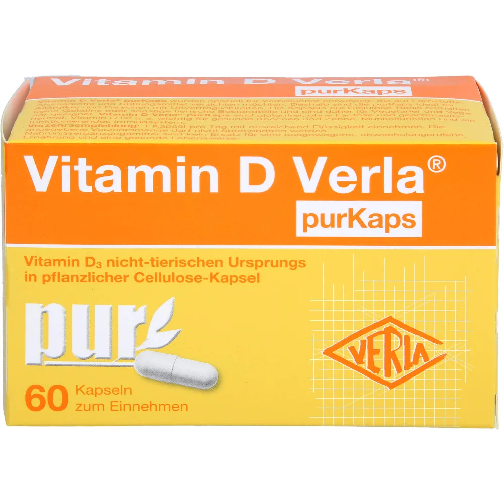 Vitamin D Verla purKaps 60 St