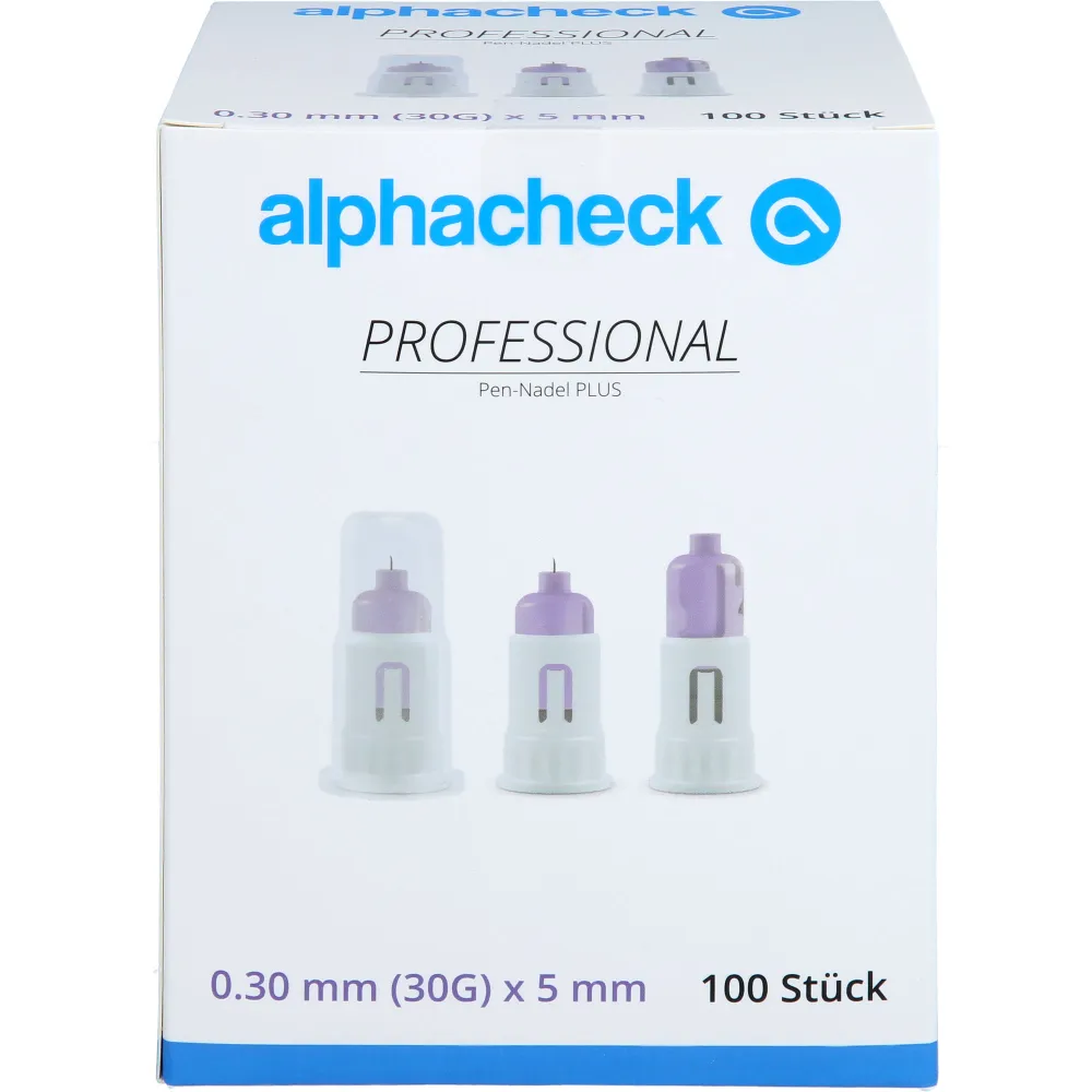 Alphacheck professional Pen-Nadeln Plus 30 Gx5 mm 100 St