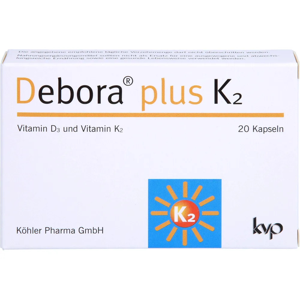 Debora plus K2 Kapseln 20 St