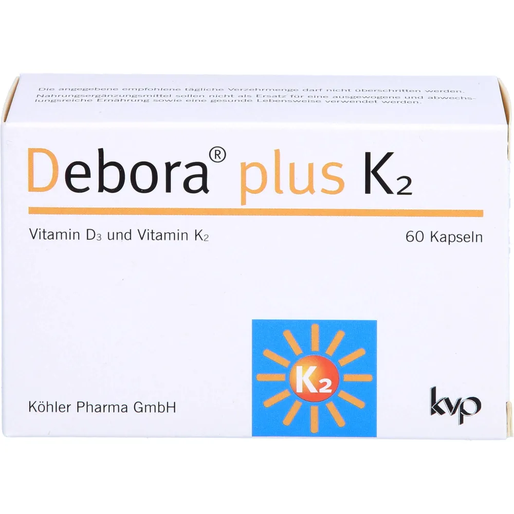 Debora plus K2 Kapseln 60 St