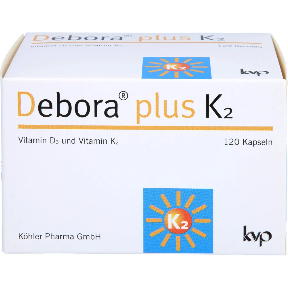 Debora plus K2 Kapseln 120 St