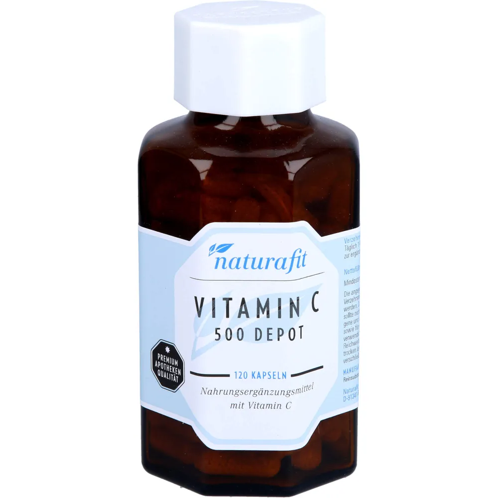 Naturafit Vitamin C 500 Depot Kapseln 120 St