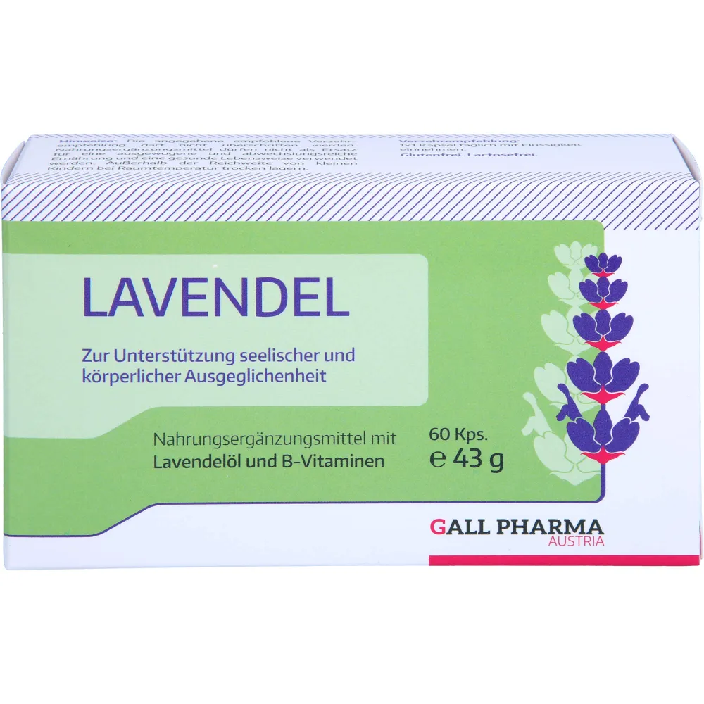 Lavendel Öl Gph Kapseln 60 St