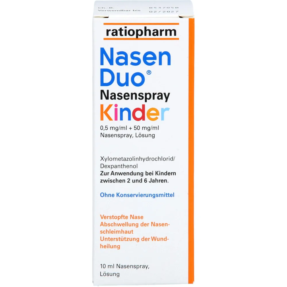 Nasenduo Nasenspray Kinder 10 ml