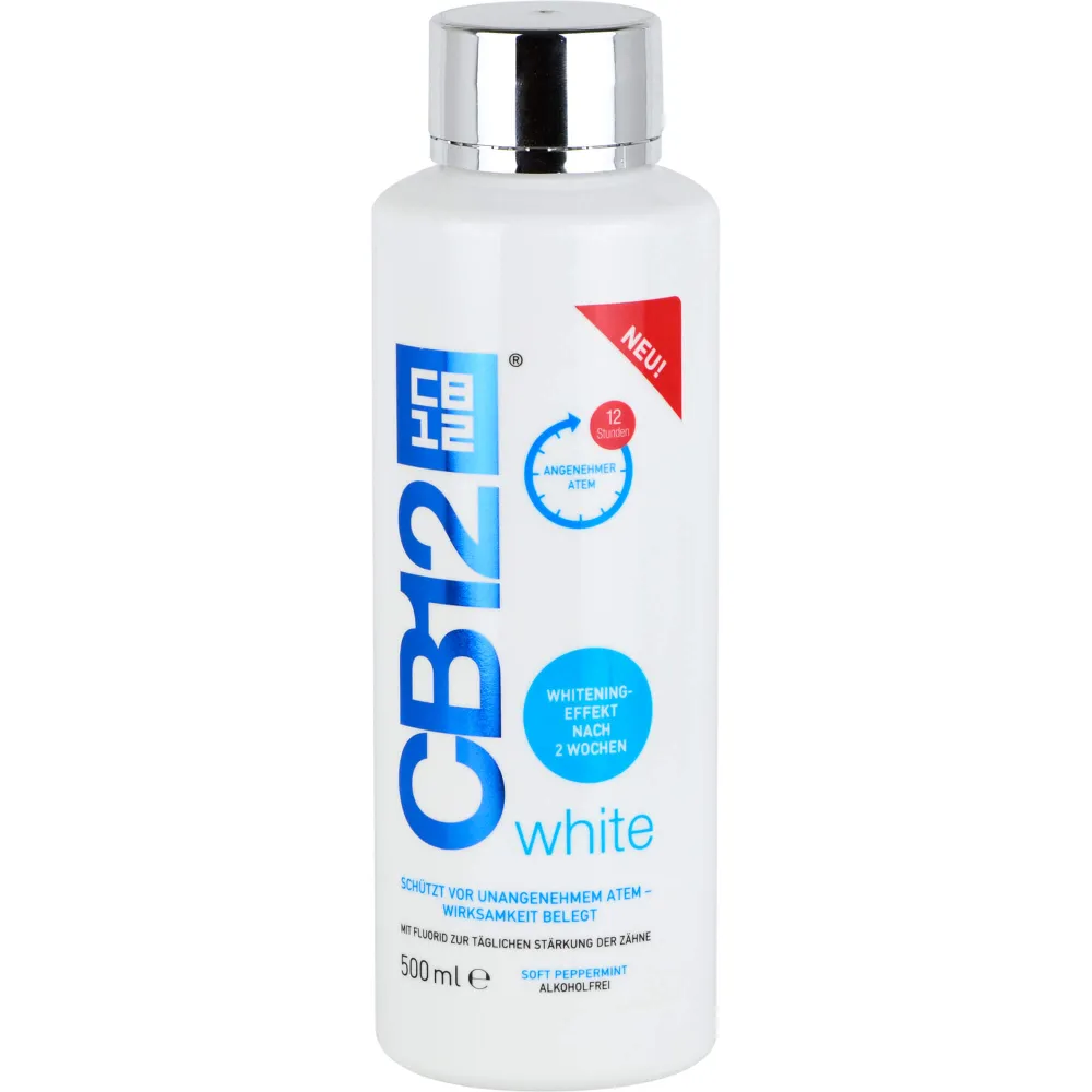 Cb12 weiße Mundspülung 500 ml