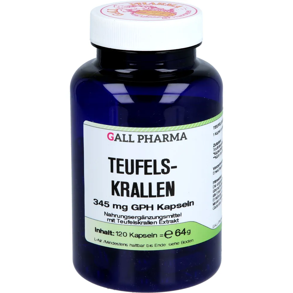 Teufelskrallen 345 mg Gph Kapseln 120 St