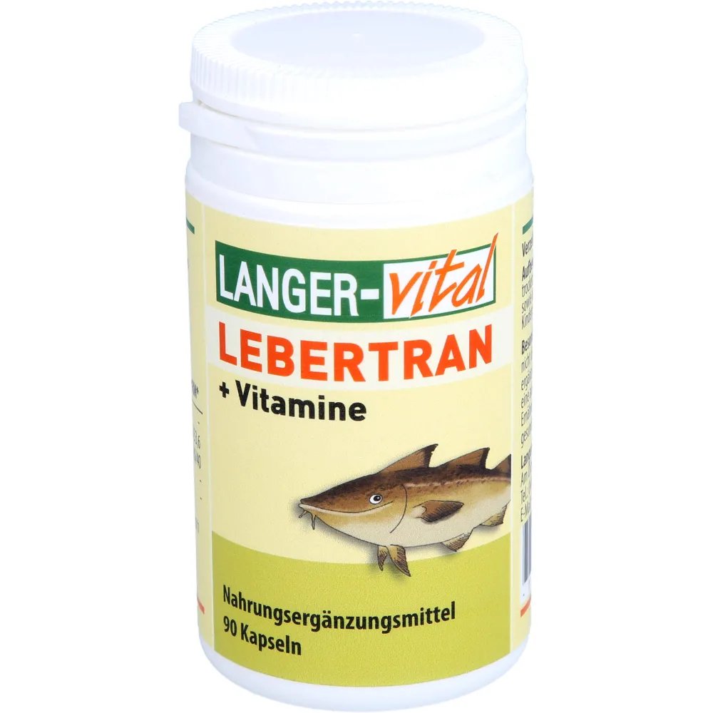 Lebertran+Vitamine A und D3 Kapseln 90 St