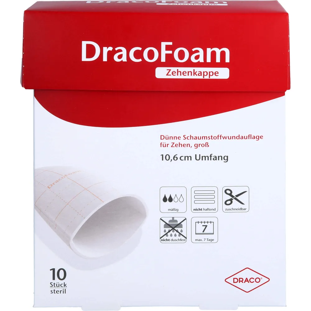 Dracofoam Zehenkappe groß 10 St