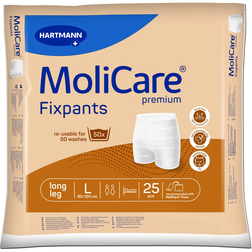Molicare Premium Fixpants long leg Gr.L 25 St