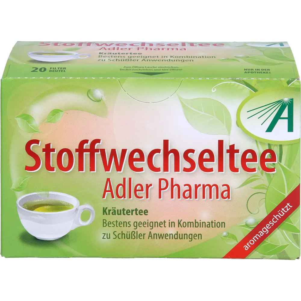 Adler Stoffwechseltee Filterbeutel 20 St