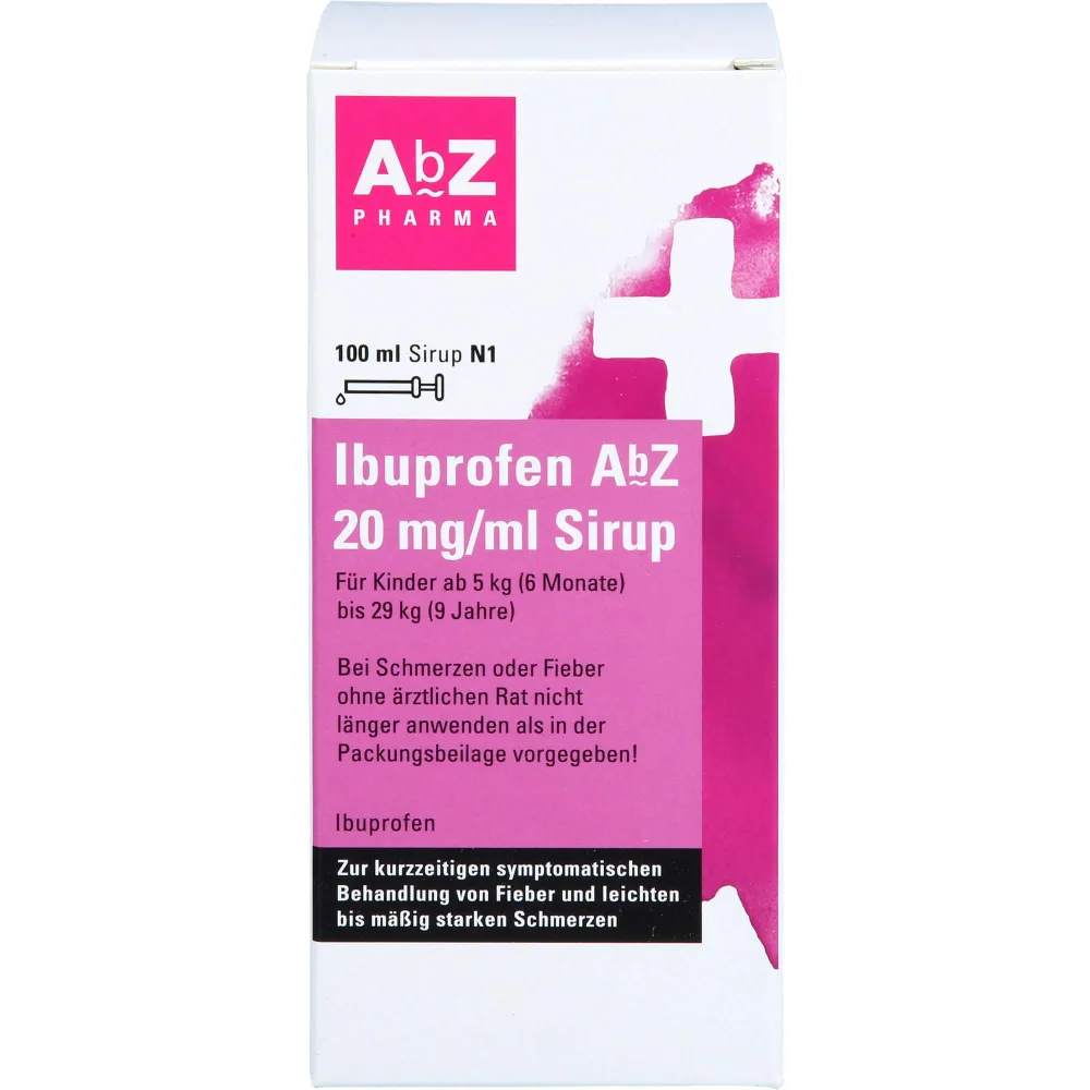 Ibuprofen AbZ 20 mg/ml Sirup 100 ml