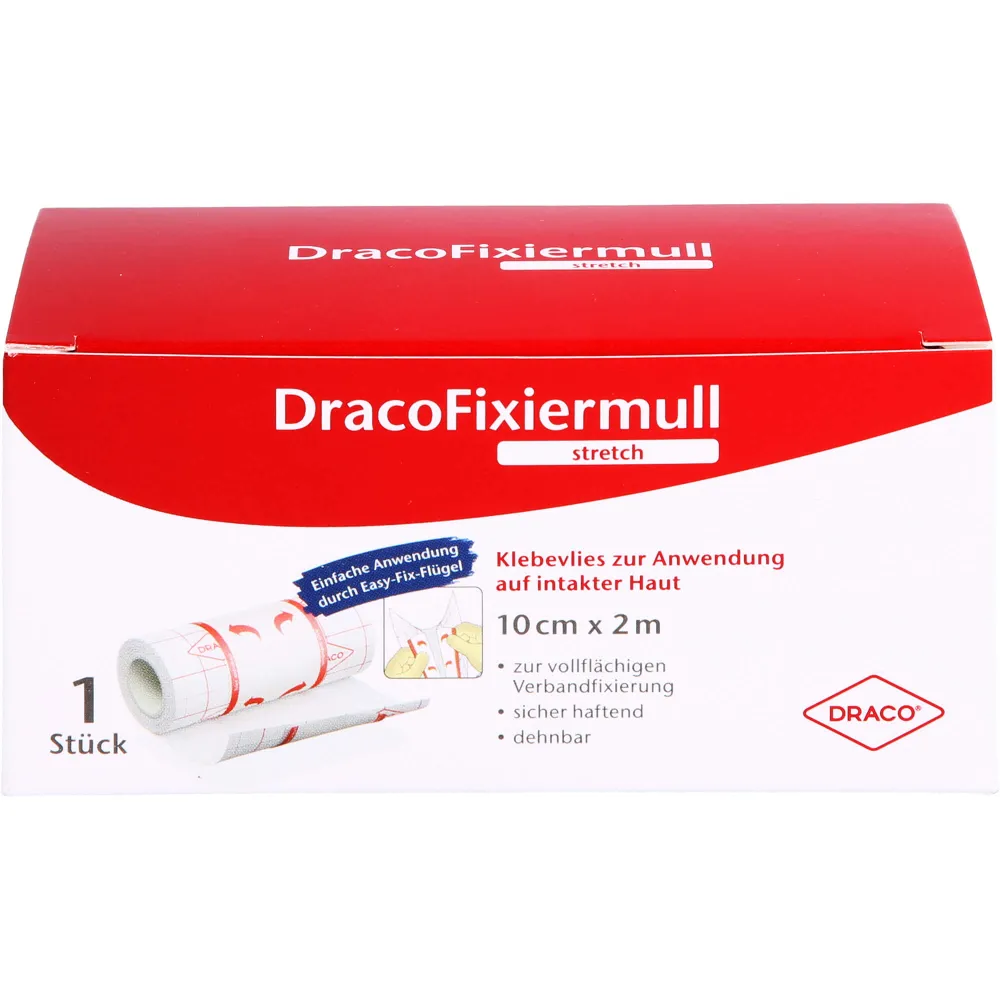 Dracofixiermull stretch 10 cmx2 m 1 St