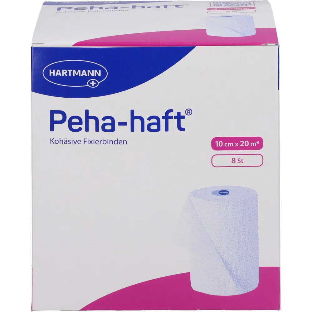 Peha-Haft Fixierbinde latexfrei 10 cmx20 m 8 St